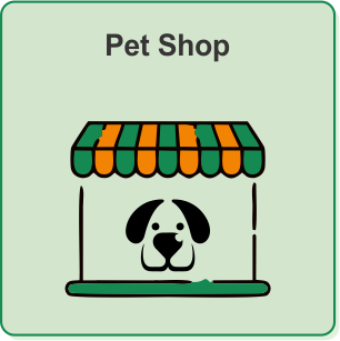 Toy shop icon
